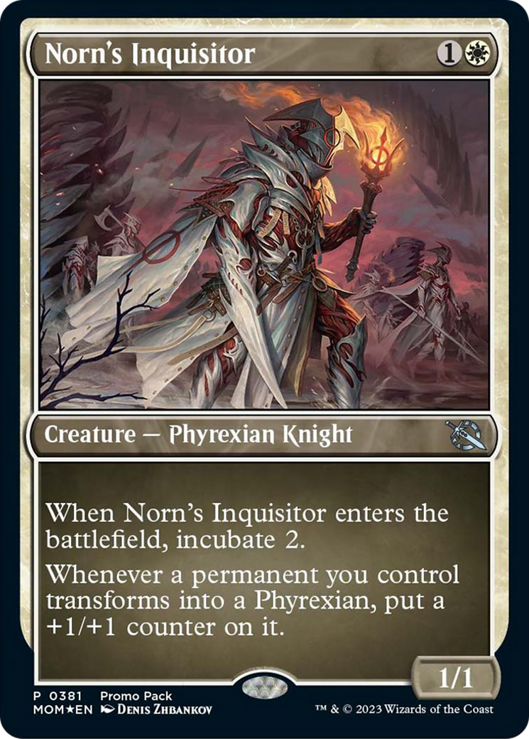 Norn's Inquisitor (Promo Pack) [March of the Machine Promos] | Grognard Games