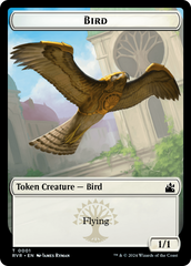 Bird // Centaur Double-Sided Token [Ravnica Remastered Tokens] | Grognard Games