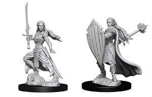 WizKids 737064 NMM Female Male Elf Paladin | Grognard Games