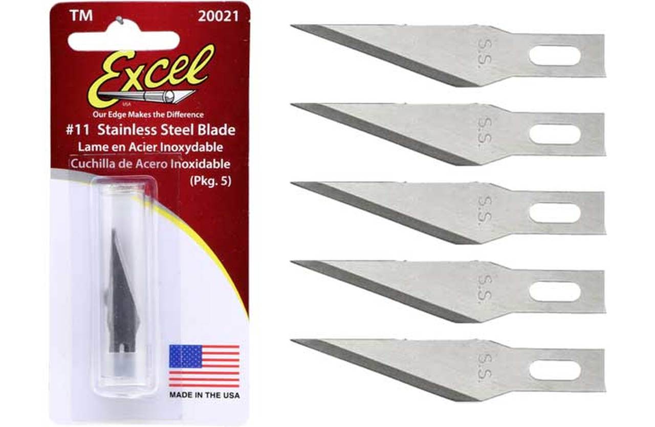Excel #11 Stainless Steel Blade | Grognard Games