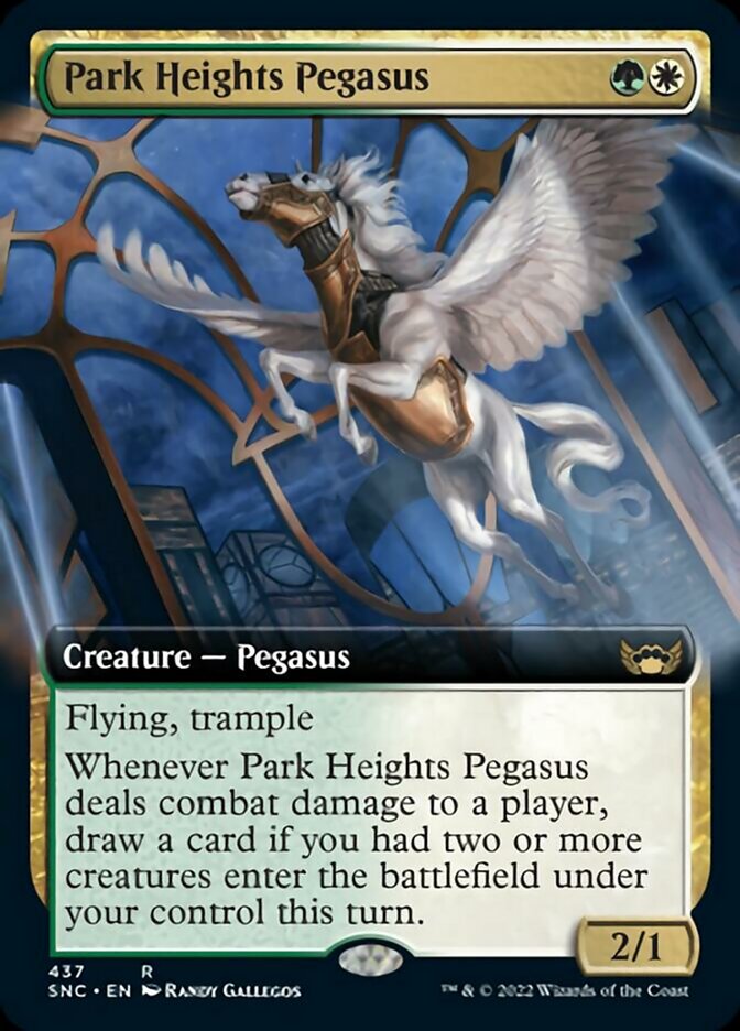 Park Heights Pegasus (Extended Art) [Streets of New Capenna] | Grognard Games