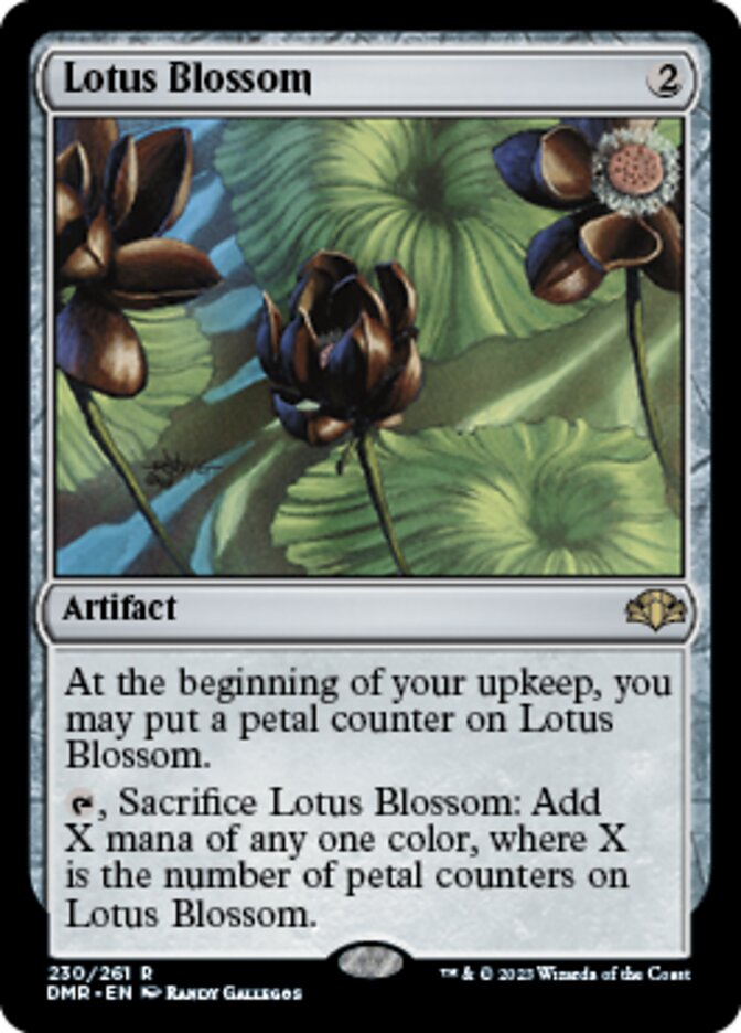 Lotus Blossom [Dominaria Remastered] | Grognard Games