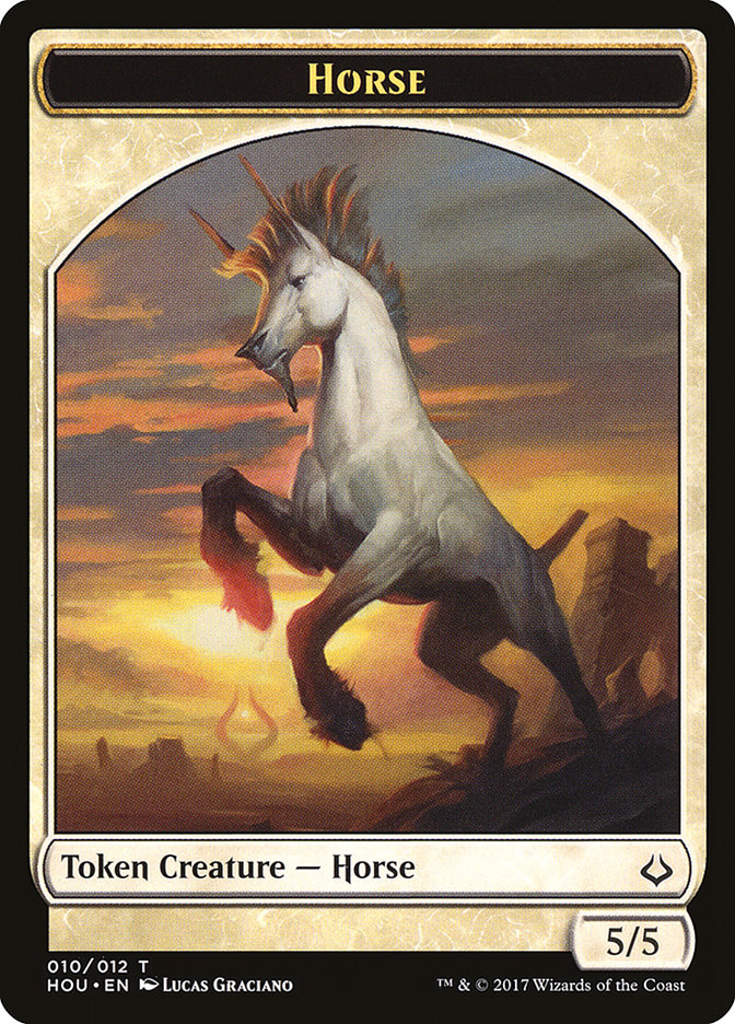 Horse [Hour of Devastation Tokens] | Grognard Games