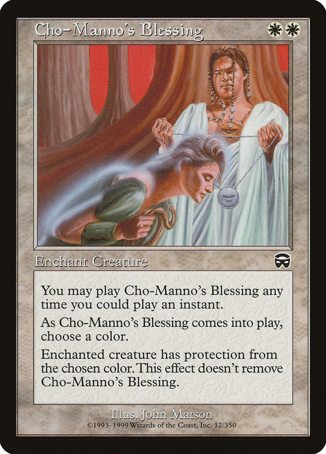 Cho-Manno's Blessing [Mercadian Masques] | Grognard Games