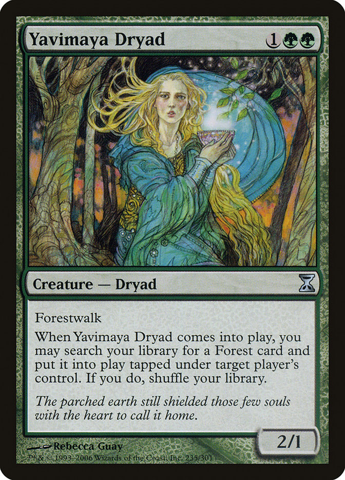 Yavimaya Dryad [Time Spiral] | Grognard Games