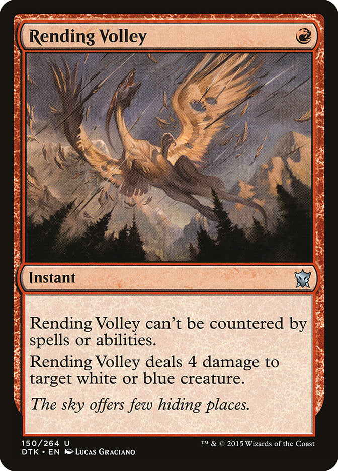 Rending Volley [Dragons of Tarkir] | Grognard Games