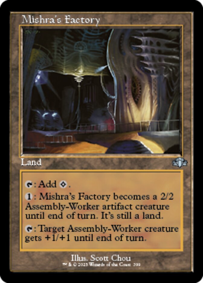 Mishra's Factory (Retro) [Dominaria Remastered] | Grognard Games