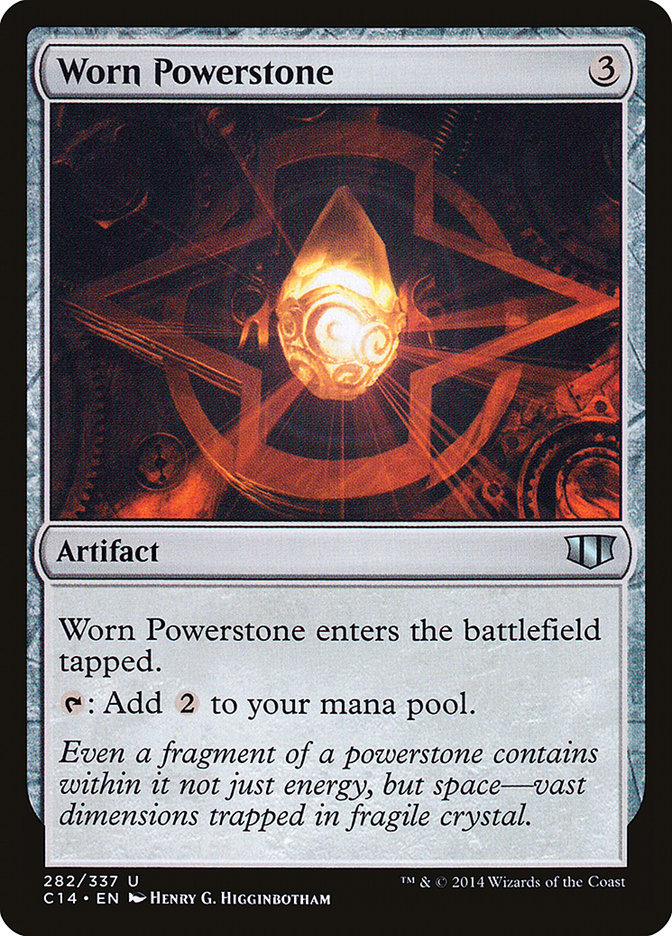 Worn Powerstone [Commander 2014] | Grognard Games