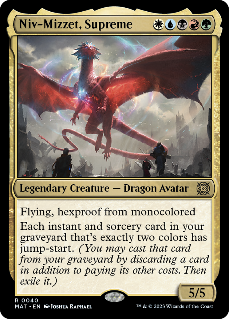 Niv-Mizzet, Supreme [March of the Machine: The Aftermath] | Grognard Games