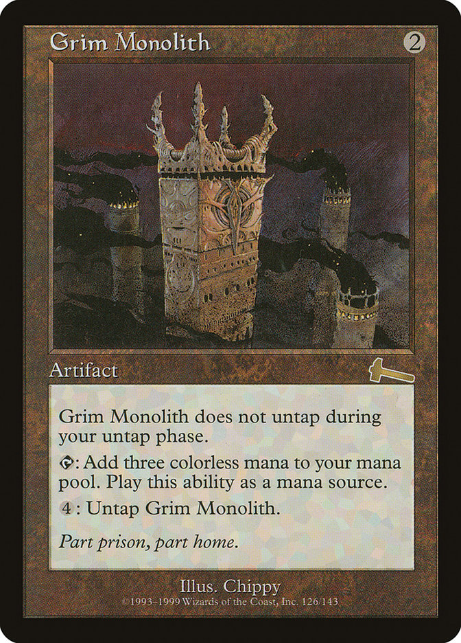 Grim Monolith [Urza's Legacy] | Grognard Games