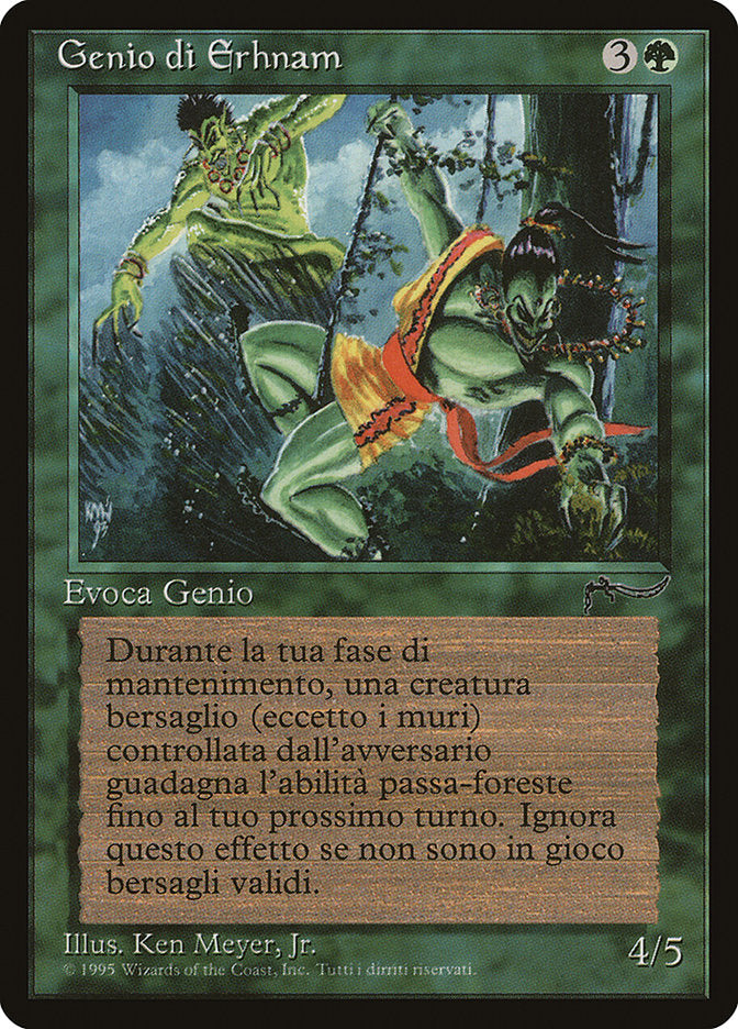 Erhnam Djinn (Italian) - "Genio di Erhnam" [Rinascimento] | Grognard Games