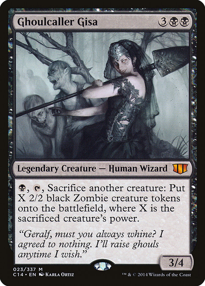 Ghoulcaller Gisa [Commander 2014] | Grognard Games