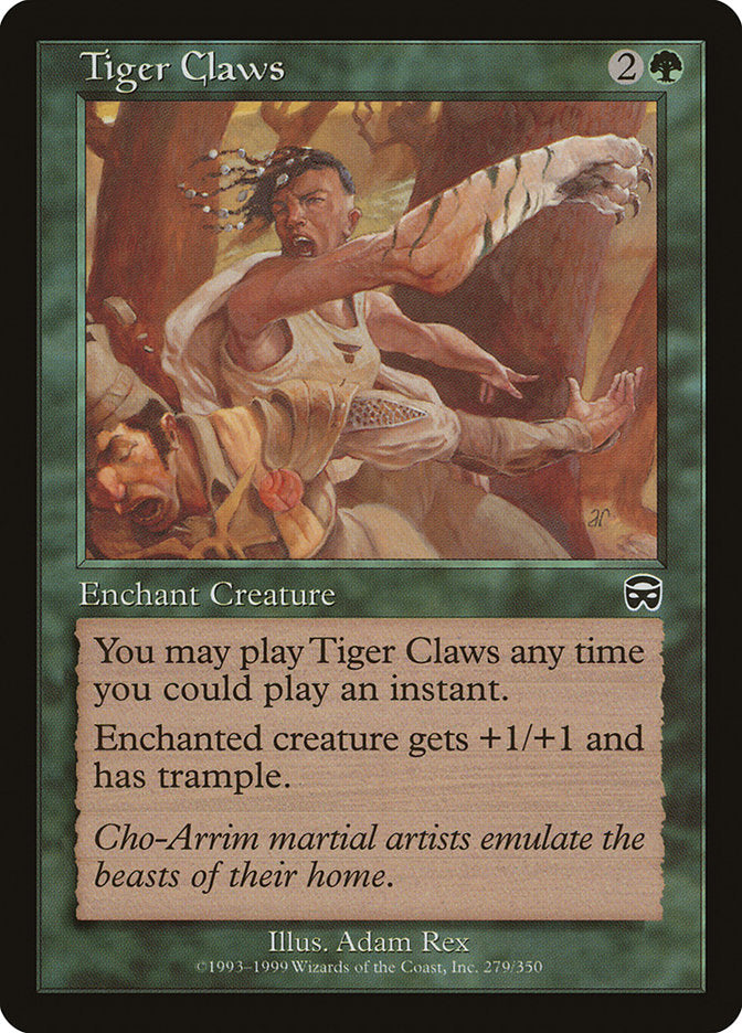 Tiger Claws [Mercadian Masques] | Grognard Games
