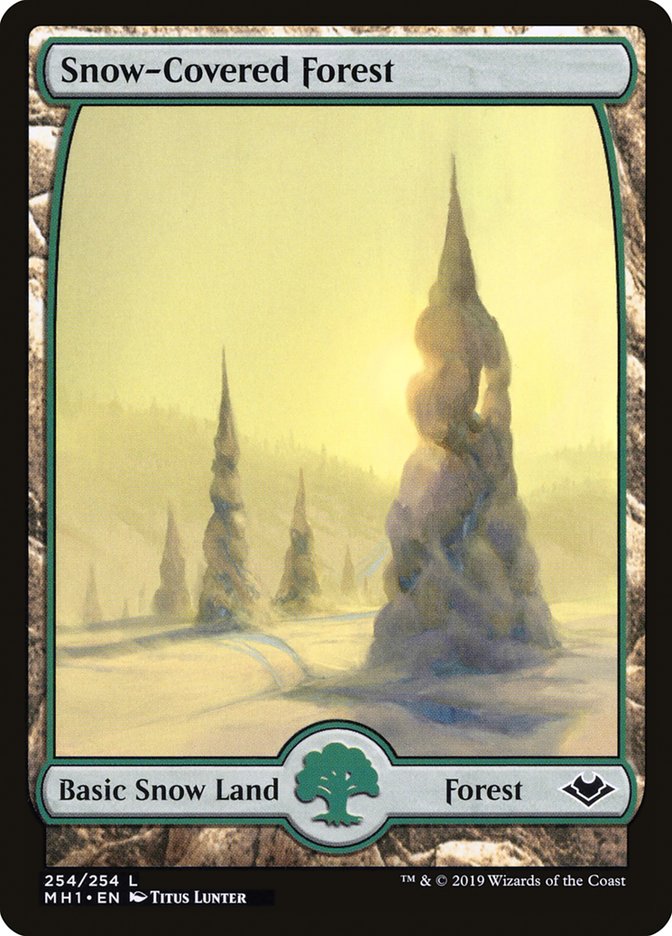 Snow-Covered Forest [Modern Horizons] | Grognard Games