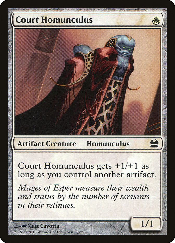 Court Homunculus [Modern Masters] | Grognard Games