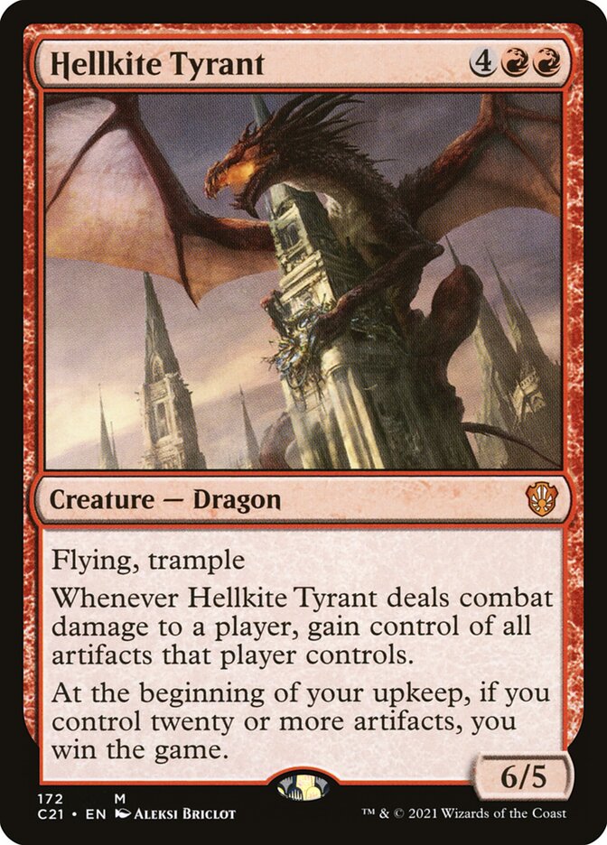 Hellkite Tyrant [Commander 2021] | Grognard Games