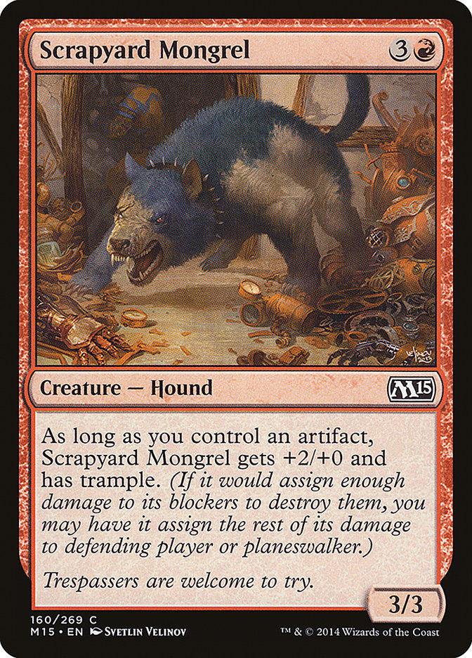 Scrapyard Mongrel [Magic 2015] | Grognard Games