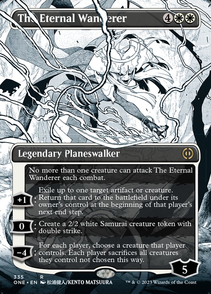 The Eternal Wanderer (Borderless Manga) [Phyrexia: All Will Be One] | Grognard Games