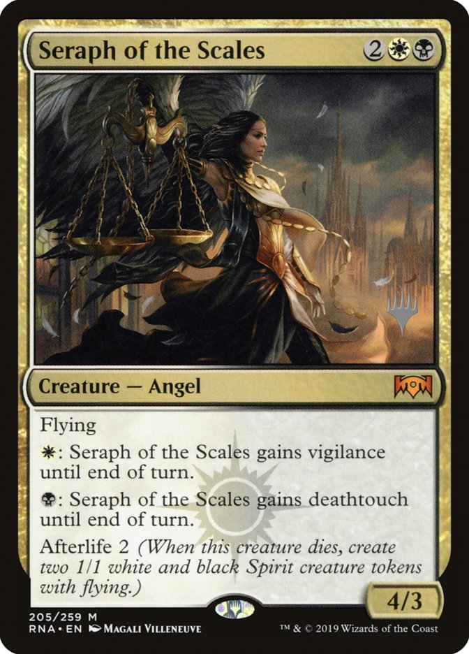 Seraph of the Scales (Promo Pack) [Ravnica Allegiance Promos] | Grognard Games