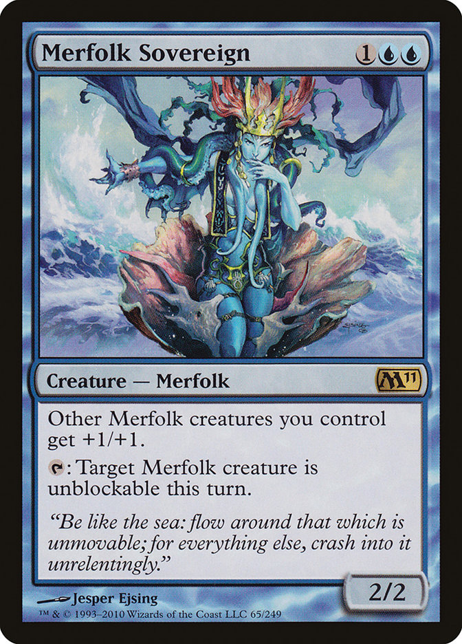 Merfolk Sovereign [Magic 2011] | Grognard Games