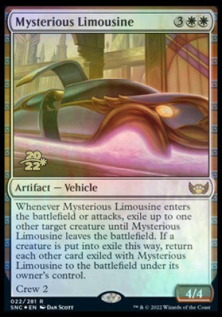 Mysterious Limousine [Streets of New Capenna Prerelease Promos] | Grognard Games