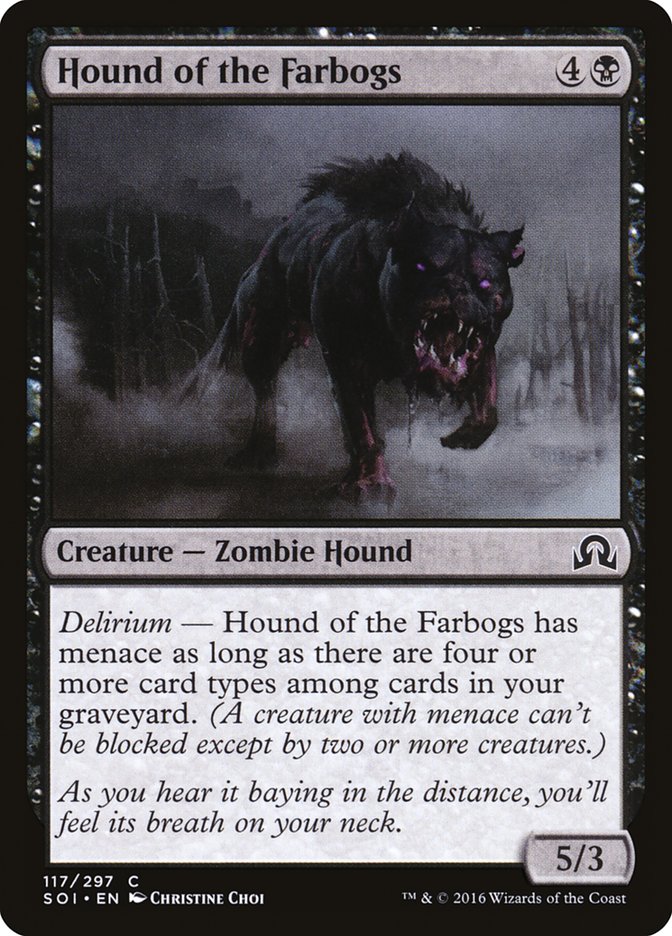 Hound of the Farbogs [Shadows over Innistrad] | Grognard Games