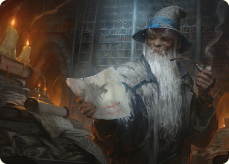 Learn from the Past Art Card [The Lord of the Rings: Tales of Middle-earth Art Series] | Grognard Games