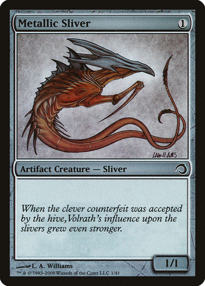 Metallic Sliver [Premium Deck Series: Slivers] | Grognard Games