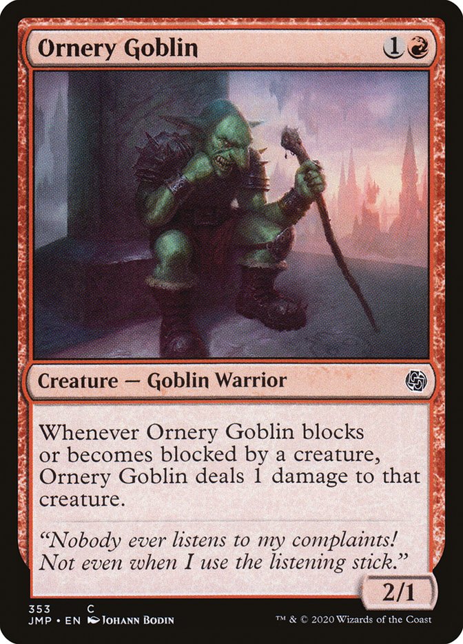 Ornery Goblin [Jumpstart] | Grognard Games