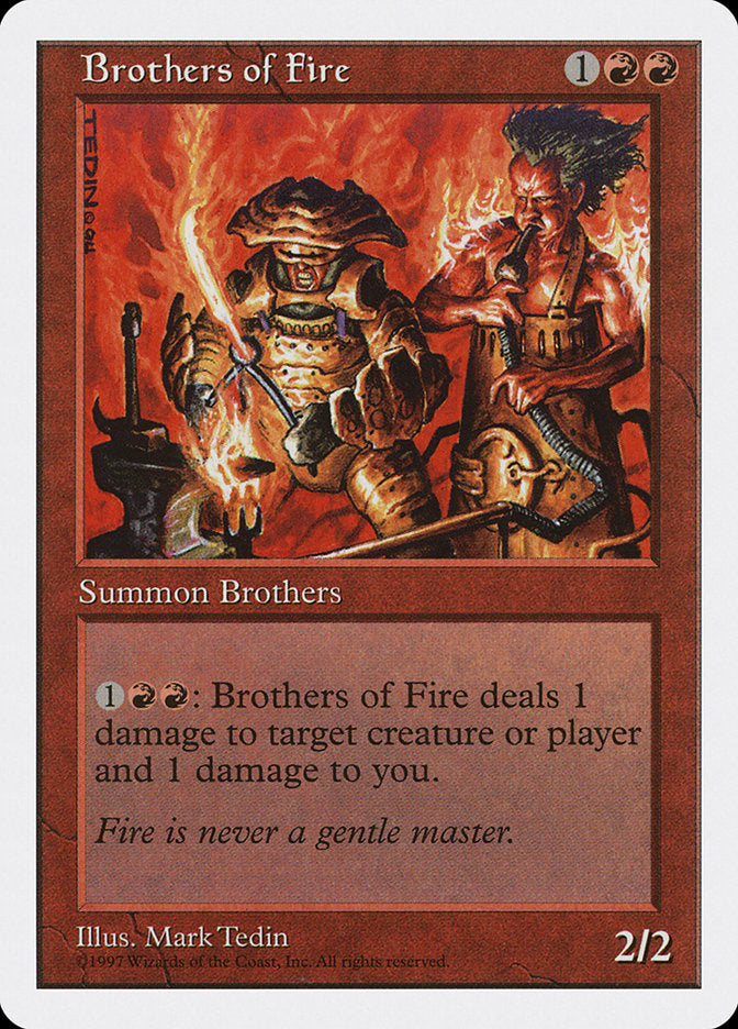 Brothers of Fire [Fifth Edition] | Grognard Games