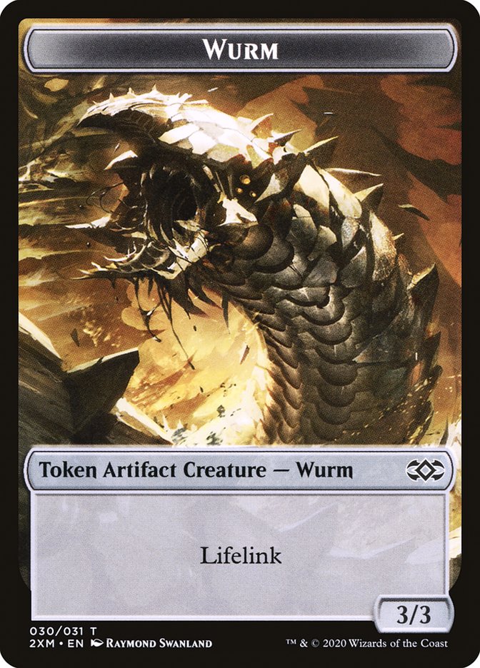 Wurm (030/031) [Double Masters Tokens] | Grognard Games