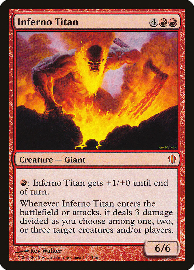 Inferno Titan [Commander 2013] | Grognard Games