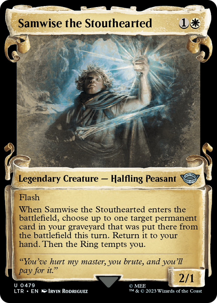 Samwise the Stouthearted [The Lord of the Rings: Tales of Middle-Earth Showcase Scrolls] | Grognard Games