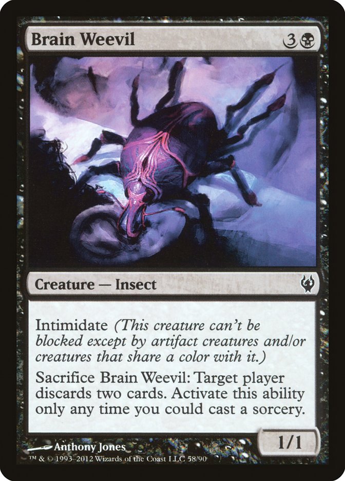 Brain Weevil [Duel Decks: Izzet vs. Golgari] | Grognard Games