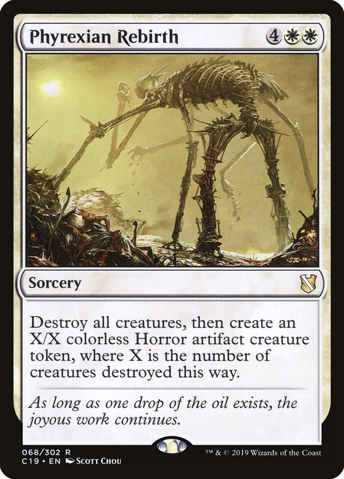 Phyrexian Rebirth [Commander 2019] | Grognard Games