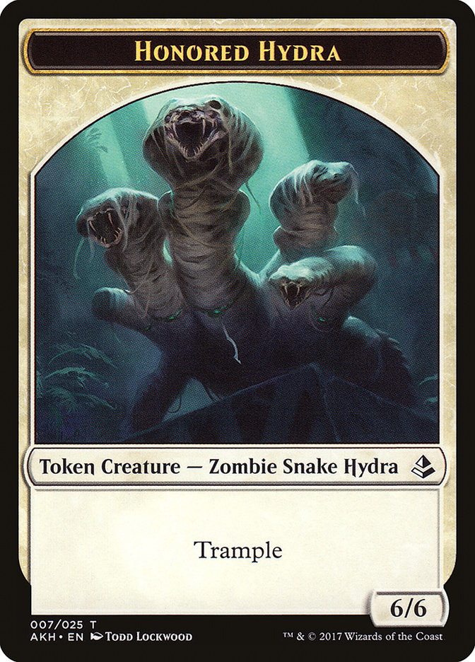 Honored Hydra [Amonkhet Tokens] | Grognard Games