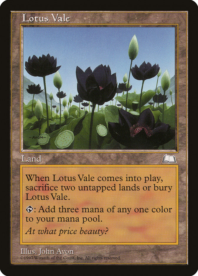 Lotus Vale [Weatherlight] | Grognard Games