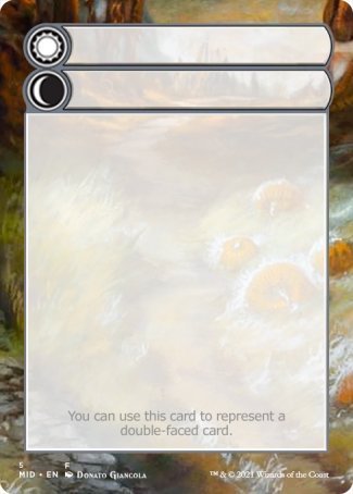 Helper Card (5/9) [Innistrad: Midnight Hunt Tokens] | Grognard Games