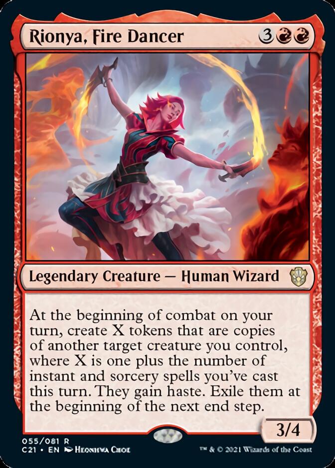 Rionya, Fire Dancer [Commander 2021] | Grognard Games