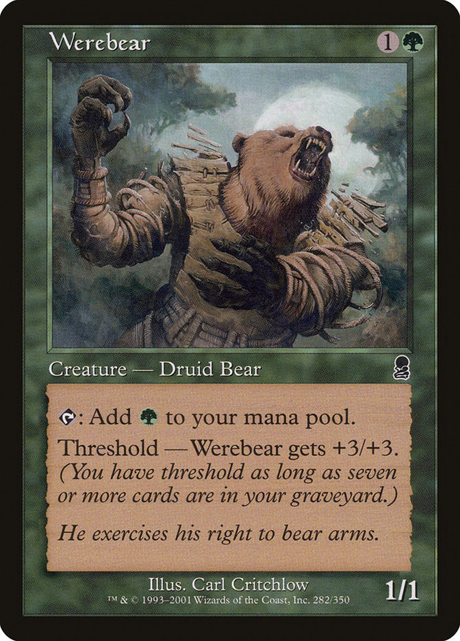 Werebear [Odyssey] | Grognard Games