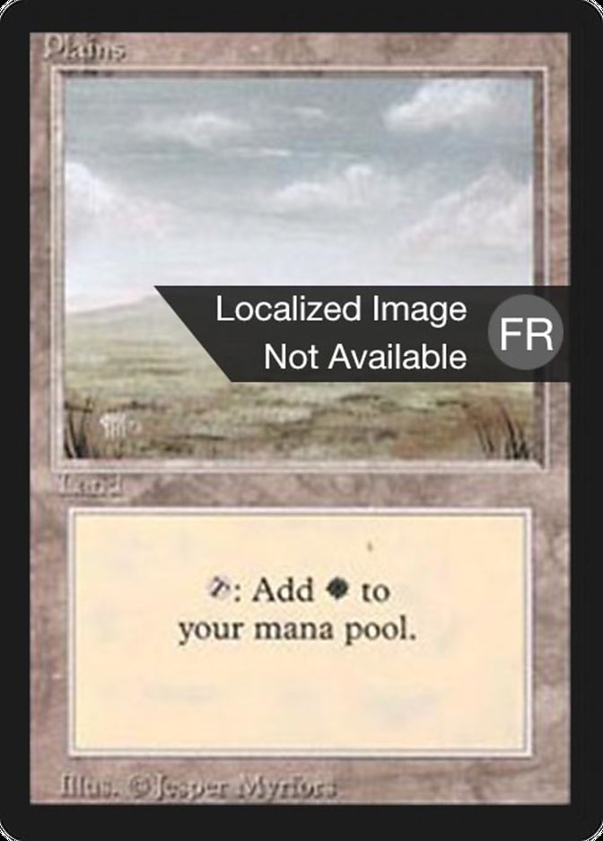 Plains (C) [Foreign Black Border] | Grognard Games