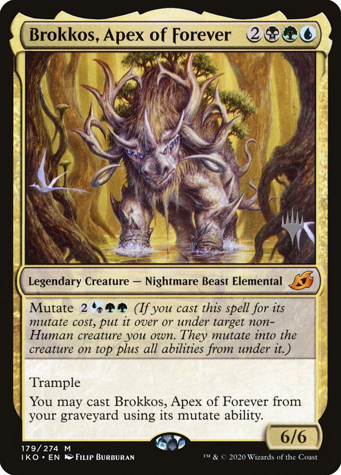 Brokkos, Apex of Forever (Promo Pack) [Ikoria: Lair of Behemoths Promos] | Grognard Games