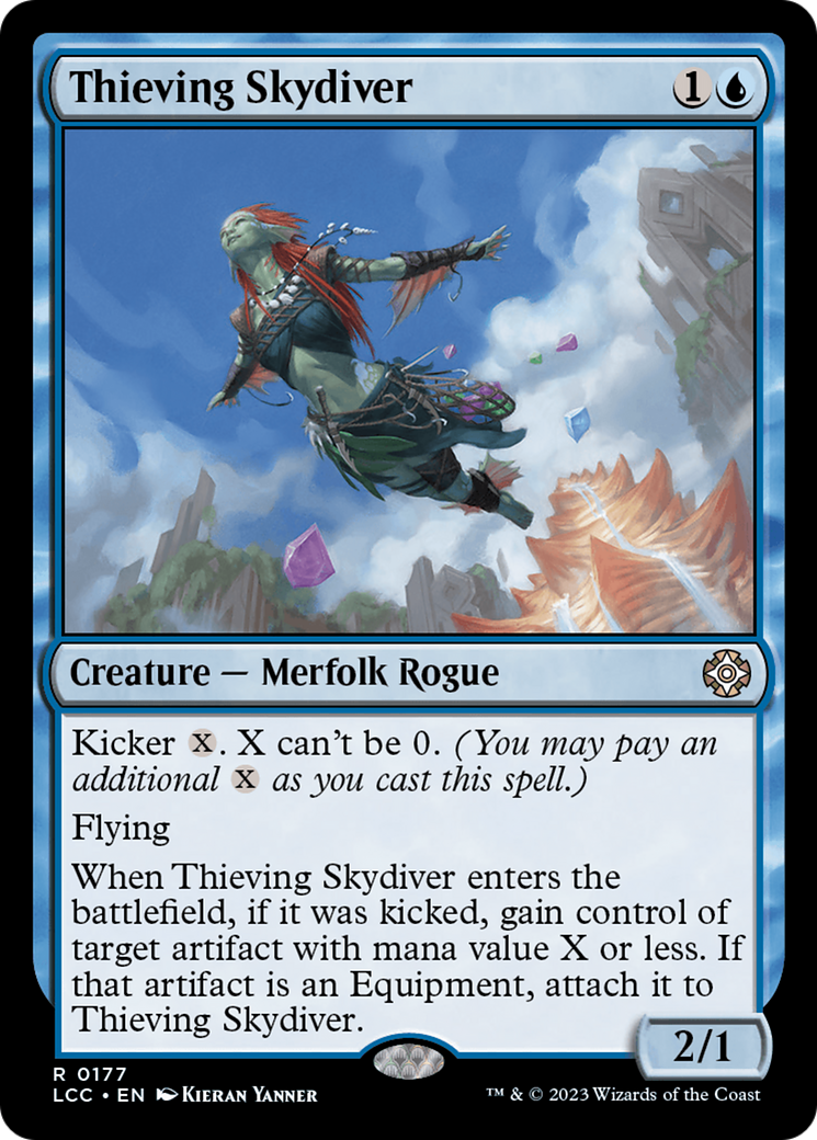 Thieving Skydiver [The Lost Caverns of Ixalan Commander] | Grognard Games