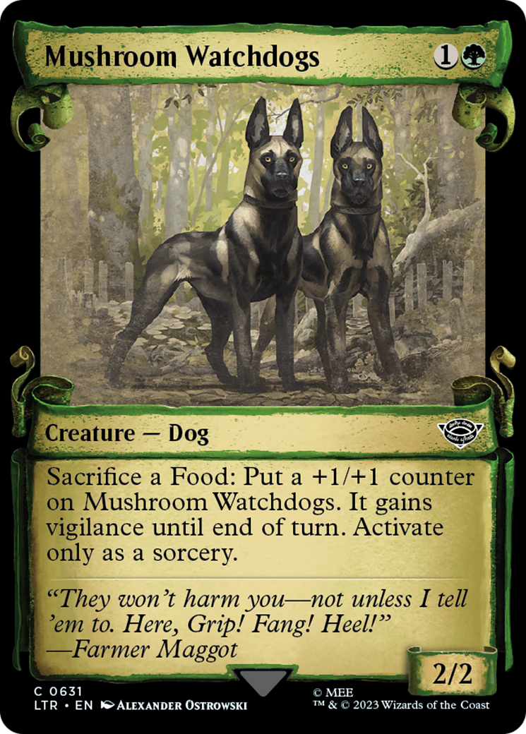 Mushroom Watchdogs [The Lord of the Rings: Tales of Middle-Earth Showcase Scrolls] | Grognard Games