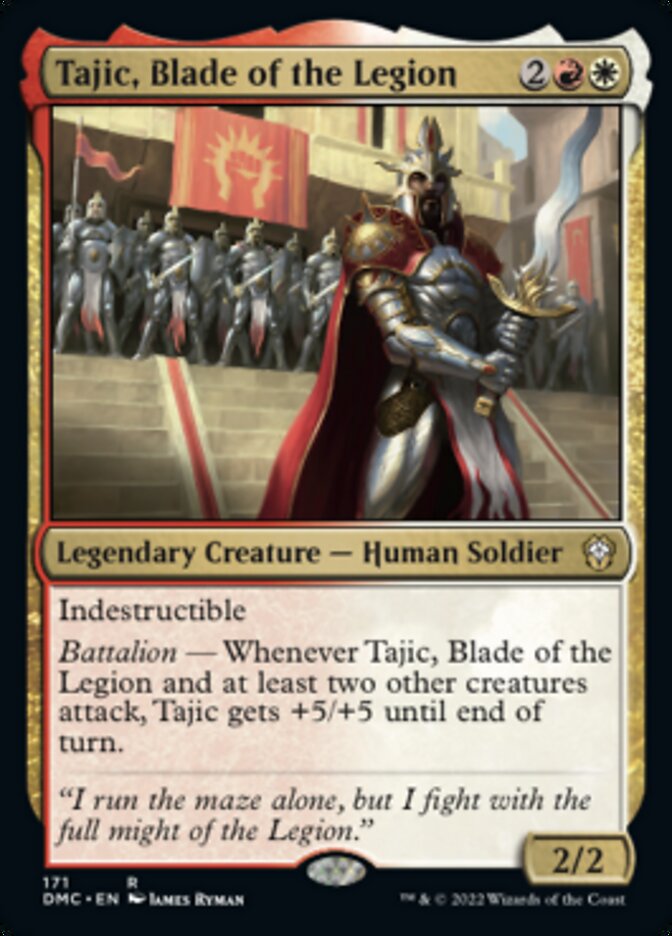 Tajic, Blade of the Legion [Dominaria United Commander] | Grognard Games