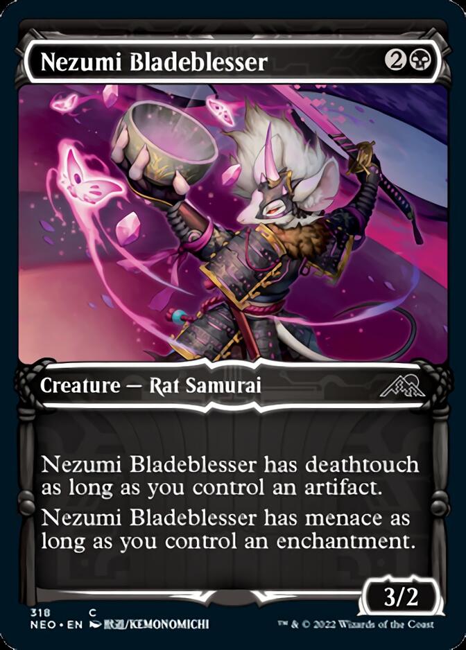 Nezumi Bladeblesser (Showcase Samurai) [Kamigawa: Neon Dynasty] | Grognard Games