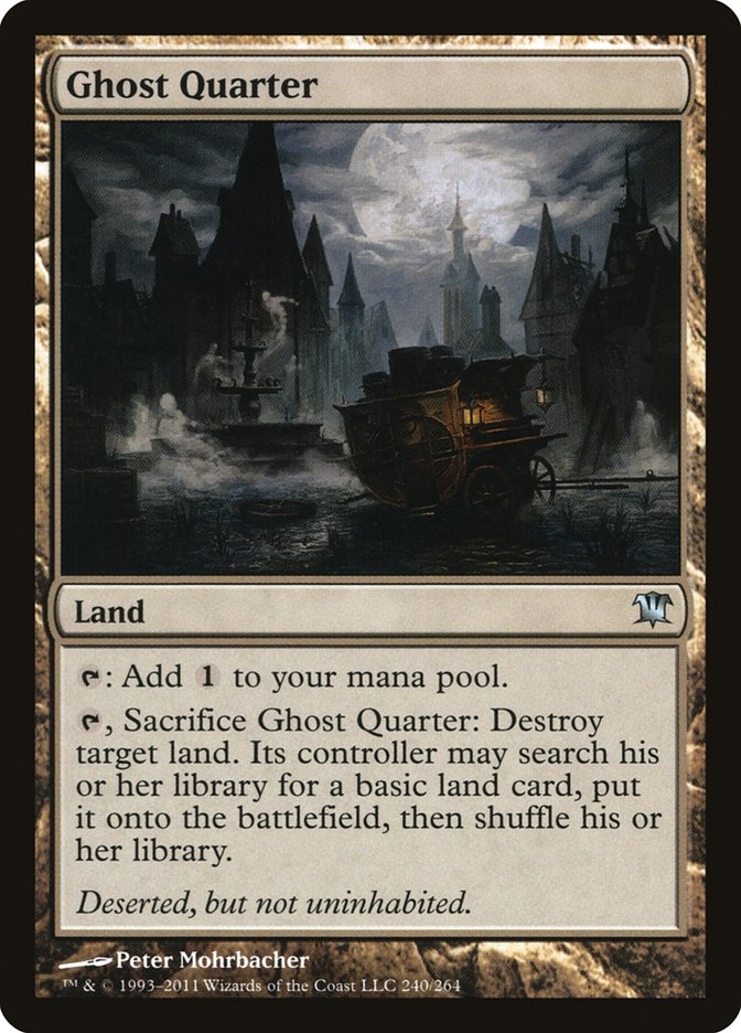 Ghost Quarter [Innistrad] | Grognard Games