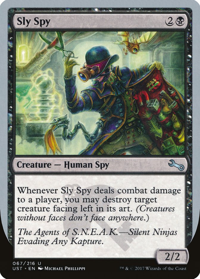 Sly Spy ("Silent Ninjas Evading Any Kapture") [Unstable] | Grognard Games