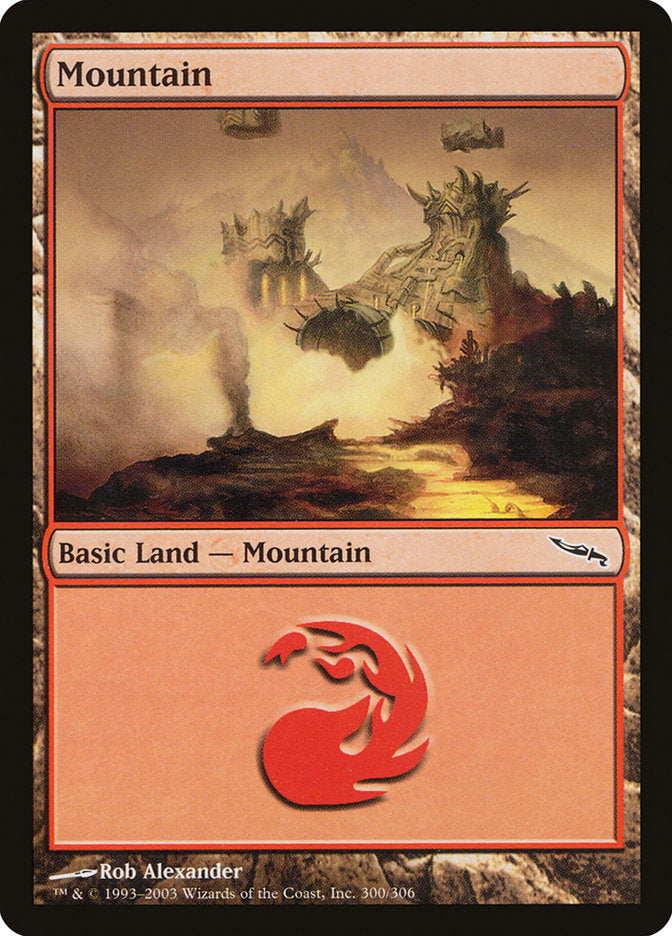 Mountain (300) [Mirrodin] | Grognard Games