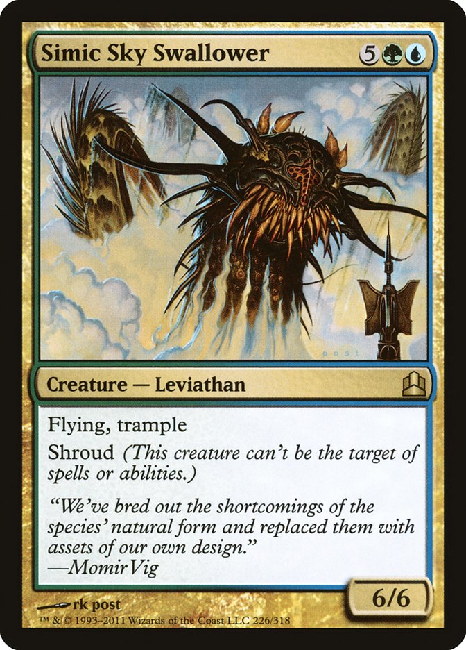 Simic Sky Swallower [Commander 2011] | Grognard Games